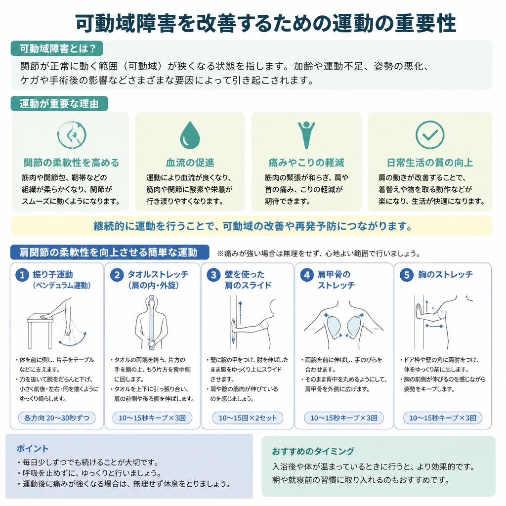 運動は鍵!