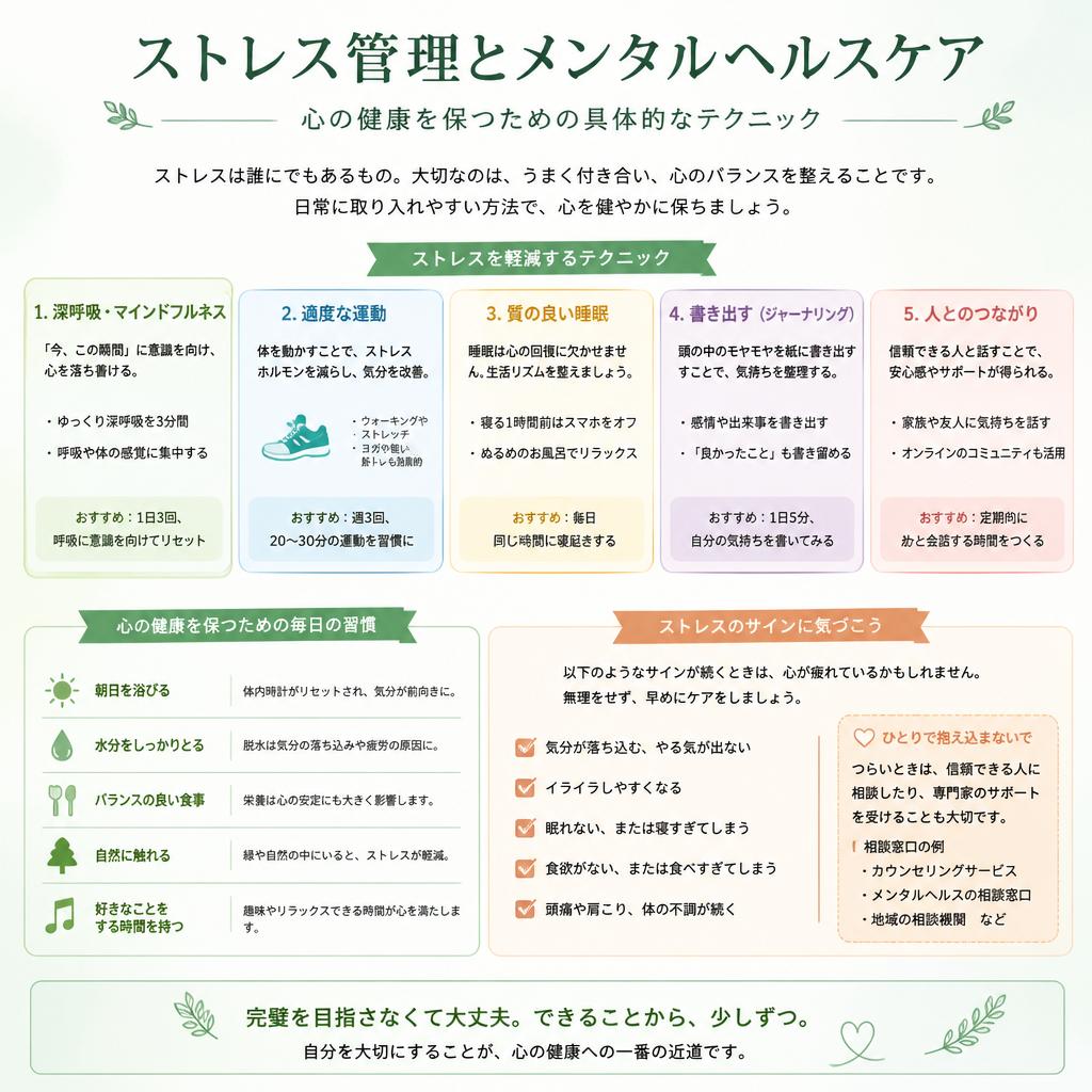心のケアの方法